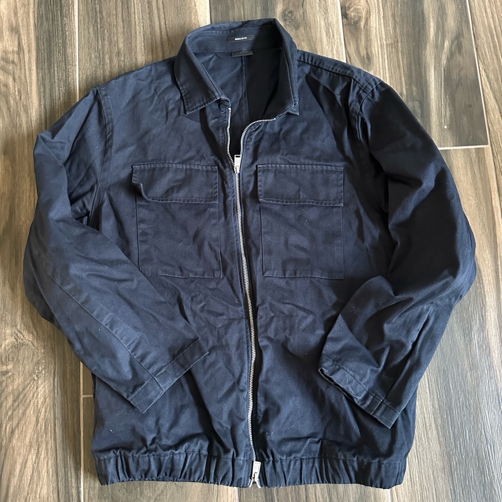 Hugo Boss Lawson Zip-Up Twill navy Jacket